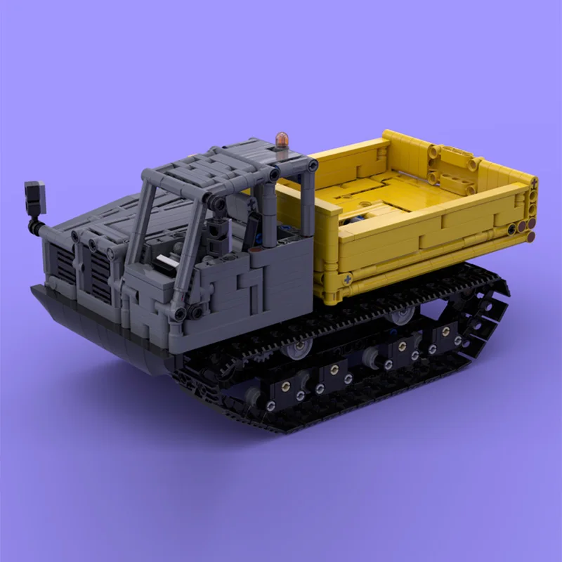 시티카 모델 MOC 빌딩 블록 RT6 기어박스 2L 모터 포함 모듈형 기술 어린이 휴일 선물 조립 장난감 세트