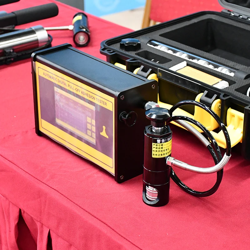 Fully Automatic Pull-Apart Adhesion Tester With Digital Control For Construction Inspection