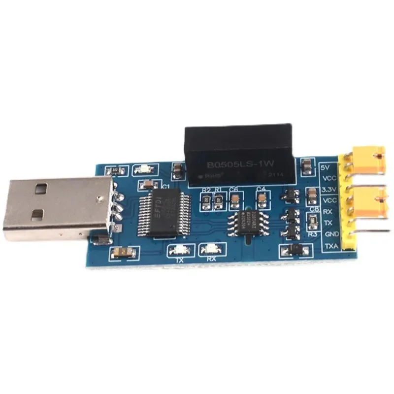 Mini FT232 Isolation Serial Port Module USB to TTL USB to Serial Port Magnetic Isolation FT232RL Photoelectric Isolation - view 5