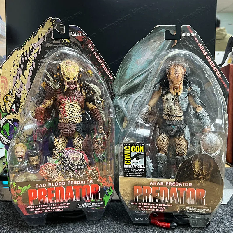 

В наличии: Оригинальная коллекционная фигурка Neca Predator Ahab Predator Bad Blood Limited Edition, 7 дюймов, модель для коллекционирования