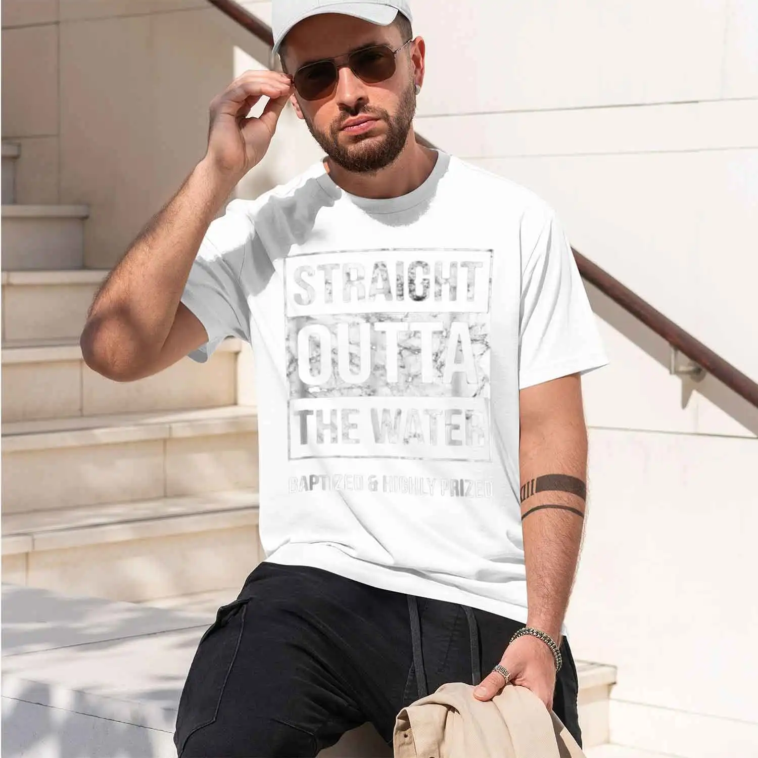Btism Adults Funny Outta Water Gift Idea T-Shirt Stret Fabr Comfort T-Shirt 2026 New Model Short-sleeve crewneck T-Shirt Classic