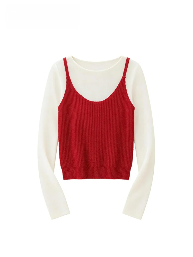 

CaraCLUB: Новая весенняя коллекция – модный повседневный вязаный топ с длинным рукавом больших размеров для женщин. Комфортная и стильная базовая одежда с эффектом омоложения.