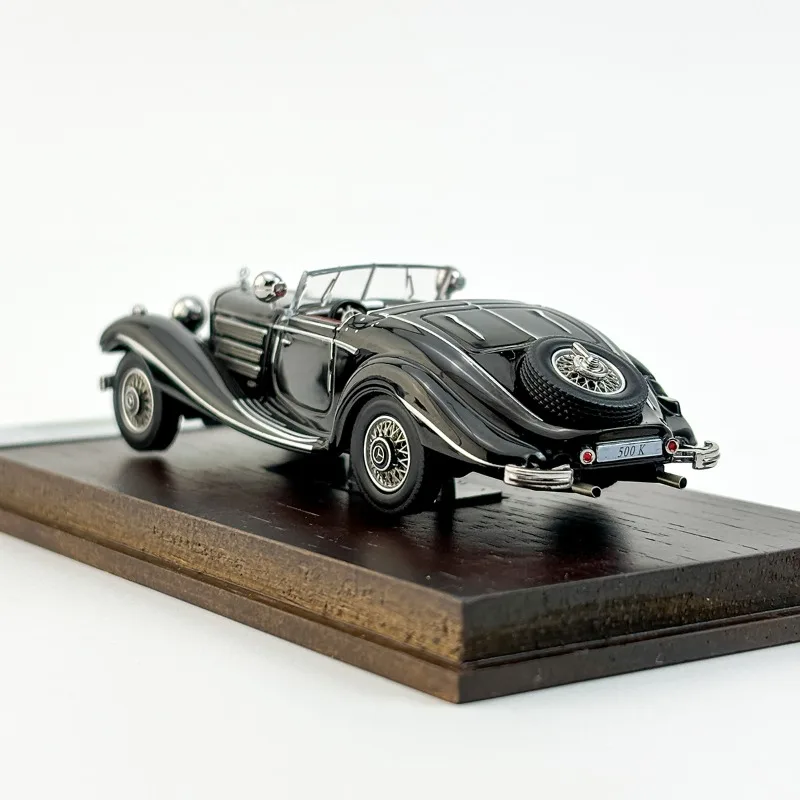 Liberty64 1/64 Mercedes Benz 500K Classic Vintage Cars Alloy Toy Motor Vehicle Diecast Metal Model Gifts