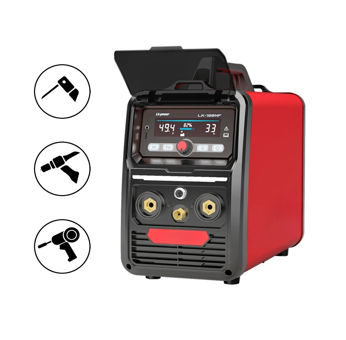 

Хит продаж: Аккумуляторный сварочный аппарат 180А для TIG, MIG, MMA сварки на открытом воздухе и в экстренных ситуациях