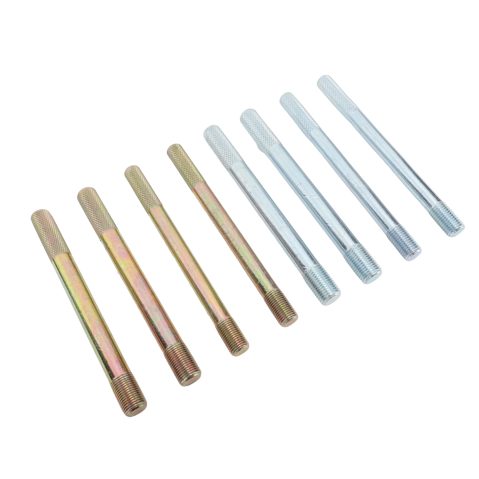Wheel Hanger Alignment Pin Tight Grip Knurled End Wheel Fixing  High Strength Universal Fit Metal for Vehicles