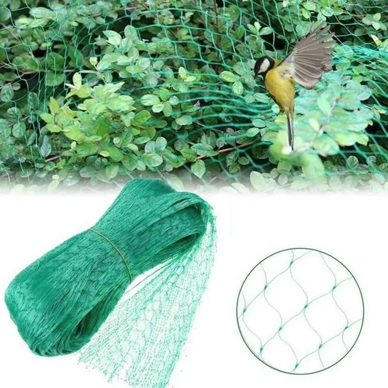 【BA】Garden Netting Bird Protection - Trellis Grid Pest Fencing Net For Vegetables, Plants, Flowers & Fruit Trees, Stops Birds