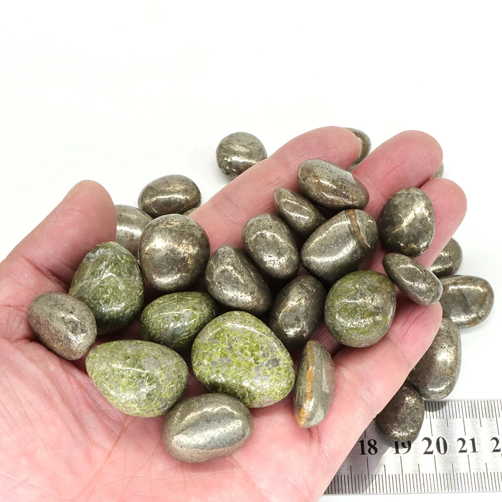 Natural Iron Pyrite Round Healing Crystal Quartz Mineral Specimen Reiki Tumbled Energy Stone Bulk Gem Home Aquarium Decoration