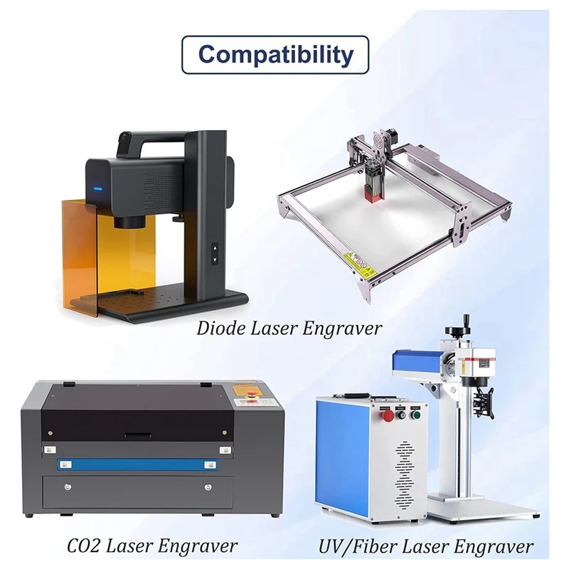 Laser Marking Paper For DIY Laser Marking Engraver Cutter Machine, Used On Ceramics Glass Plastic Material