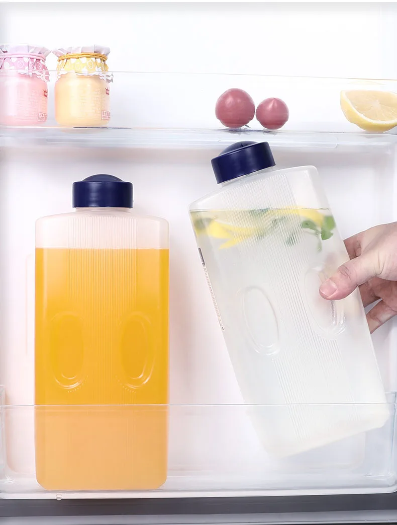 Thicken Refrigerator Cold Water Jug Plastic Water Pot With Faucet Large Capacity Lemonade Scented Tea Water Kettle