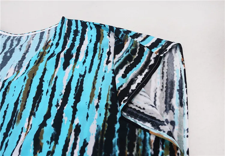 Plus Size Damen Beachwear Long Beach Coverups Kaftan Casual Kaftan Kleid Bademode Cover Ups – Detail 5
