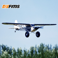 Fms 1300mm 1.3m Pa-18 Remote Control Model Plane Piper Super Cub Rc Airplane Pnp Trainer Electric Aircraft Outdoor Sports Toy
