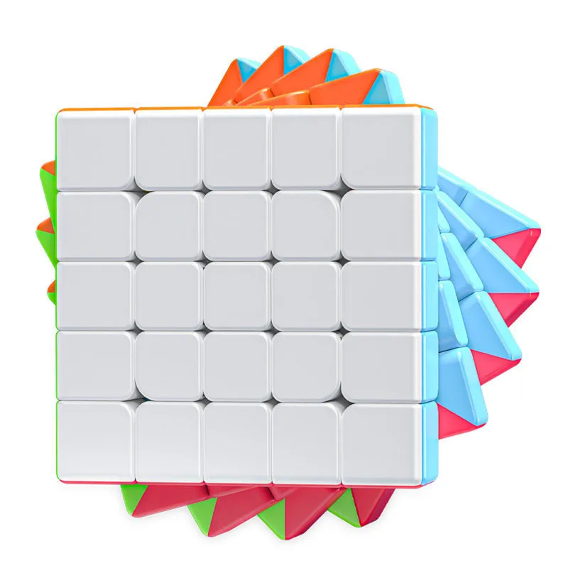 Cubo Mágico 5x5x5 Profissional com Mecanismo Suave Portátil para Viagens Presente Educacional