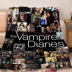 Fleece Blanket Sofa Winter Warm The B-Vampire B-Diaries Fluffy Soft Blankets Microfiber Bedding King Size Bed Camping Nap Throws