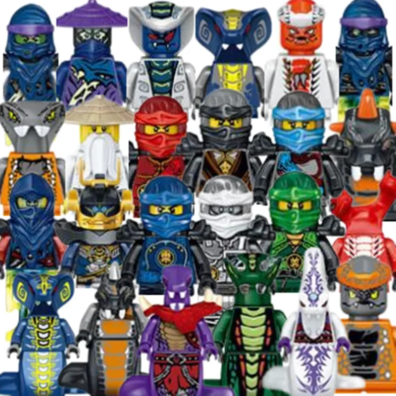 

24pcs Ninja Anime Characters Mini Man Figure Toys, Decorative Figures, Humanoid Dolls,children's Toys, Birthday Gifts