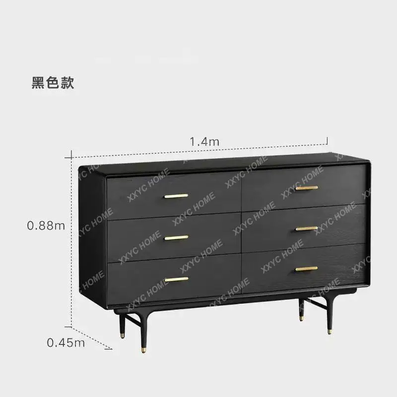 

solid wood chest of drawers living room bedroom storage drawer storage cabinet