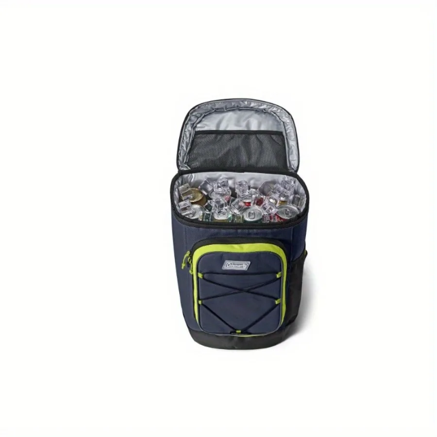 30-can Soft Cooler Backpack, Expandable Storage Space, Long-lasting Insulation