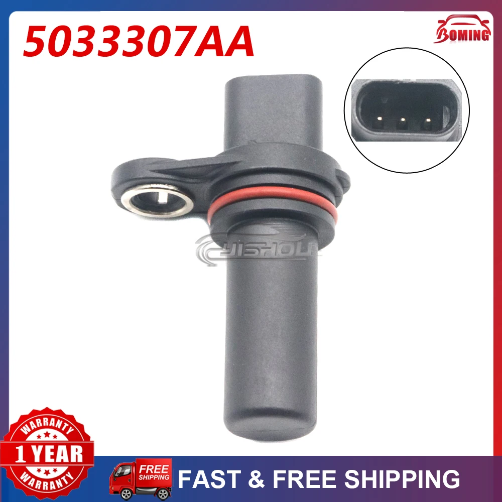 New Car Crankshaft Position Sensor 5033307AA For Dodge Avenger Caliber Journey Ram 1500 Jeep Compass Patriot 5033307AB 5033307AC