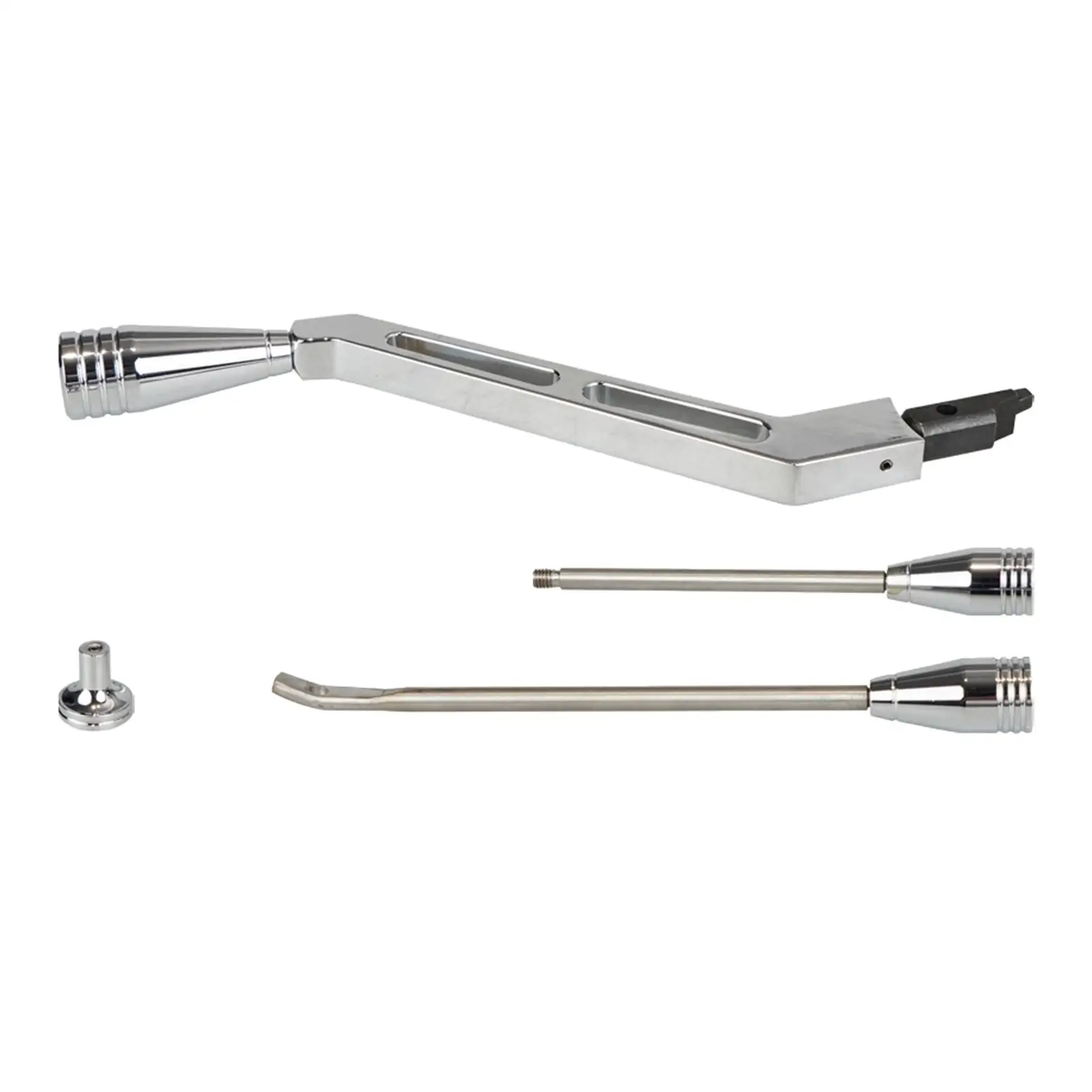 Shifter Lever Kit Professional Metal for GM 1967 to 1994 Tilt Lever 13.5cm, Flasher Knob 1.9cm Stable Performance Polished image 3