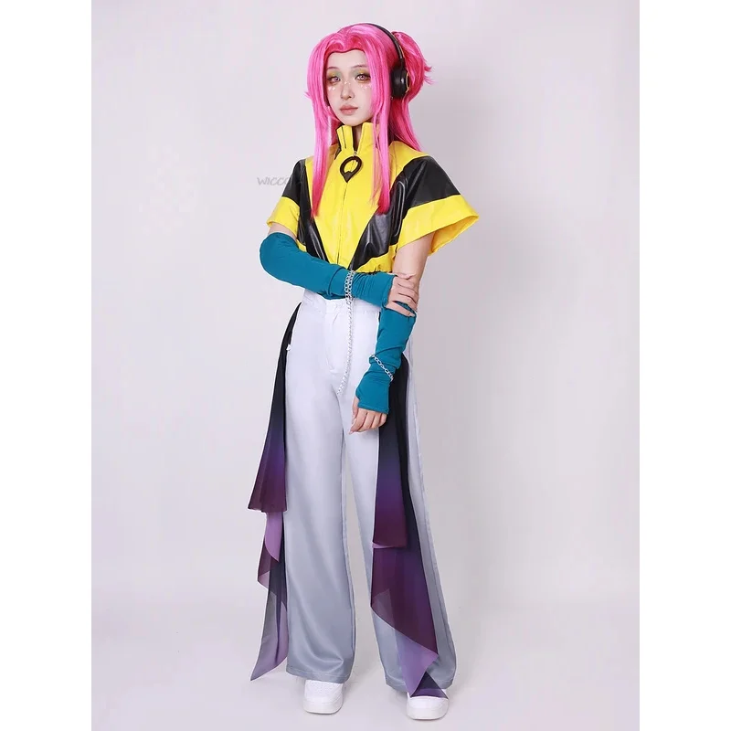 

Игра LOL Костюм Одежда Парик Униформа Косплей Сердце Сталь Хэллоуин Вечеринка Женщина Алена; 6x, 9;y'