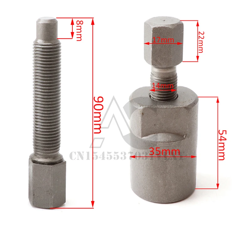 

Motorcycle Scooter Stator Magneto Flywheel Puller Repair Tool Fit for SUZUKI GS125 M30*1.5 Thread Size