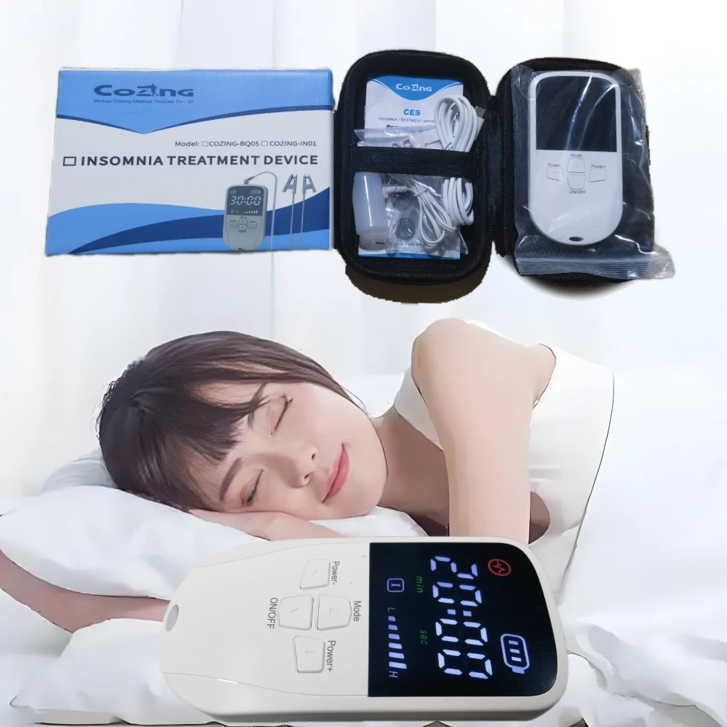 

Vagus Nerve Stimulator Ear Clip CES Device for Insomnia, Anxiety & Depression Relief, Sleep Aid & Pain Management