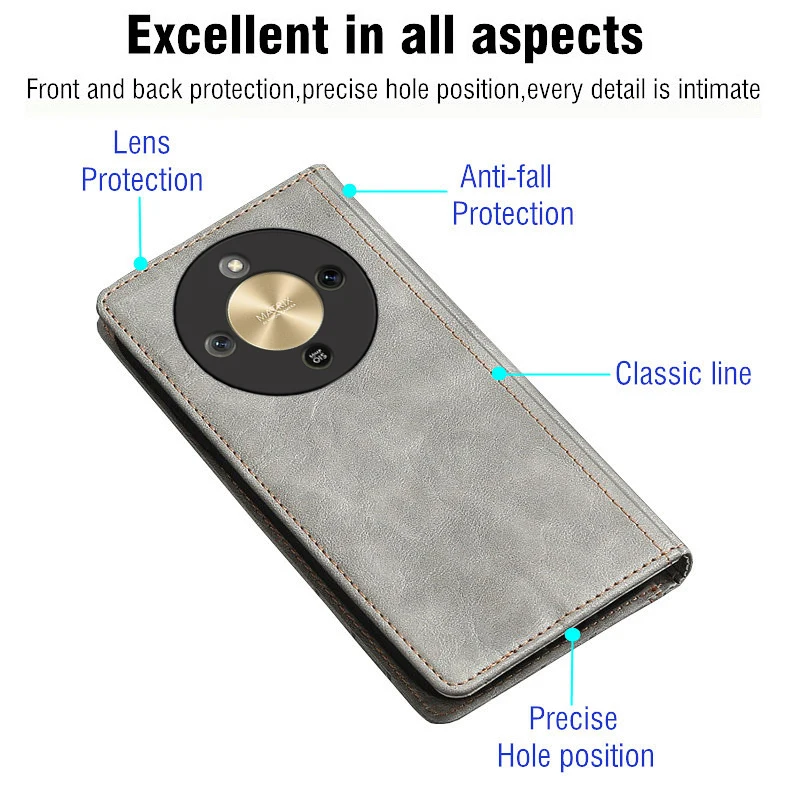 حافظة جلدية قابلة للطي لهاتف Honor X9d غطاء Honor X9d 5G حافظة هاتف النسخة العالمية Honor X9d HonorX9d X 9d X9 d حقائب حافظة للكتب #3