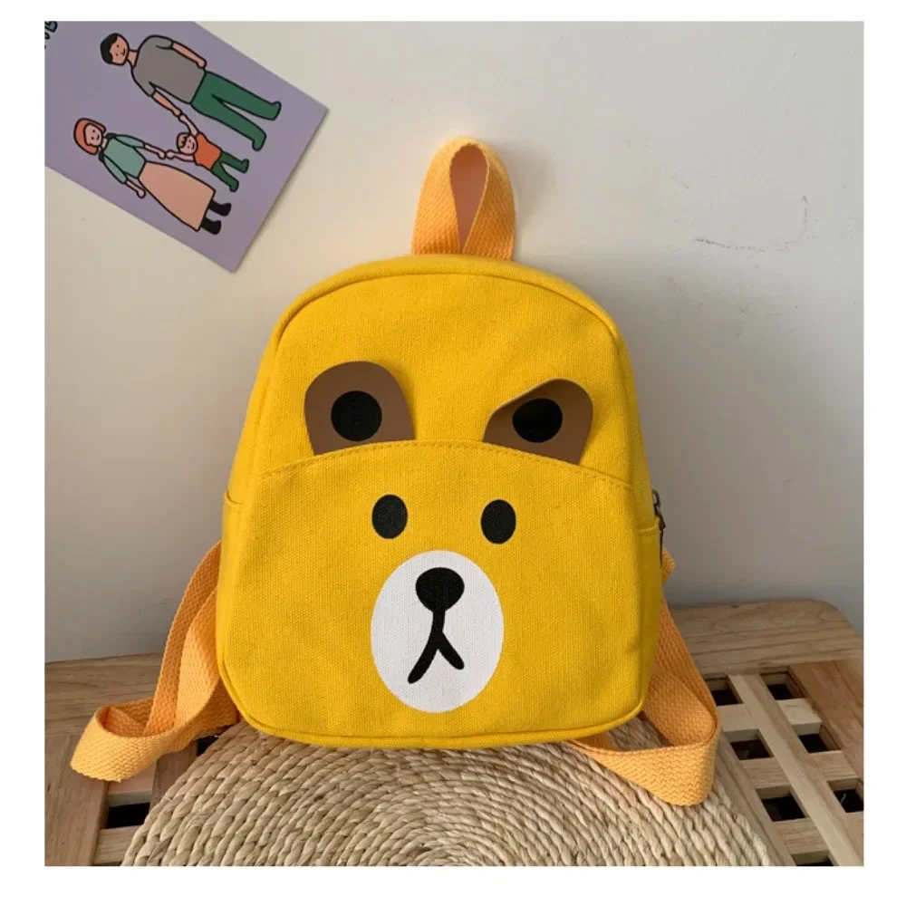 Cute Children School Bags 3D Cartoon Little Bear Plush Kids Backpack Kindergarten Boys Girls Schoolbags Mini Small Backpack