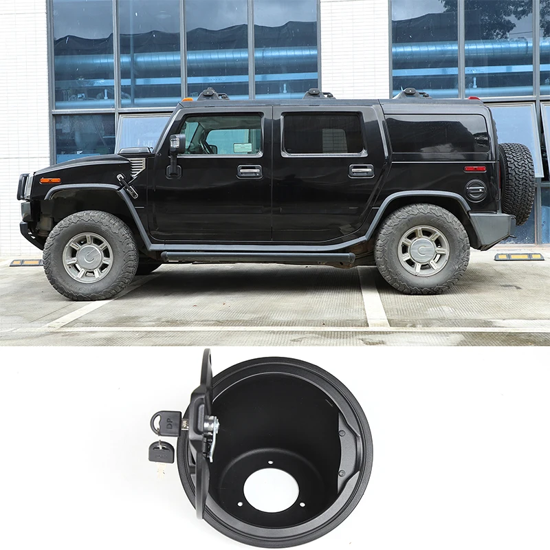 

Для 2003-2009 Hummer H2 крышка топливного бака противоугонная крышка замка, крышка заправки с крышкой ключа, алюминиевый сплав, серебристый и серый