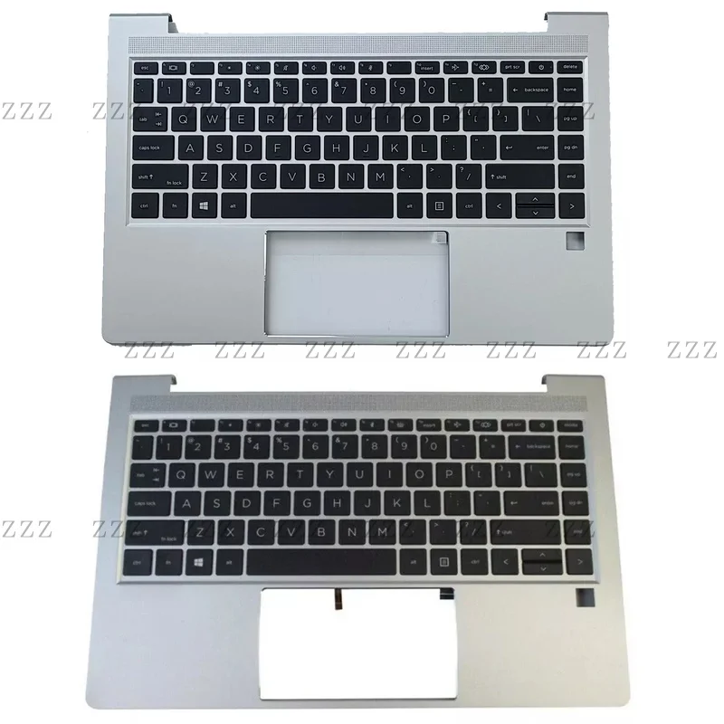 ZZ New For HP ProBook 440 G8 445 G8 Palmrest Upper Case w/ Backlit Keyboard M23769-001