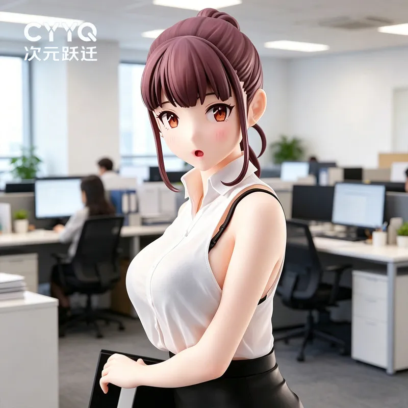 Served as a teacher's head teacher, hand-made cartoon beauty girl, anime desktop case, decoration, fashion, and scenery gift
