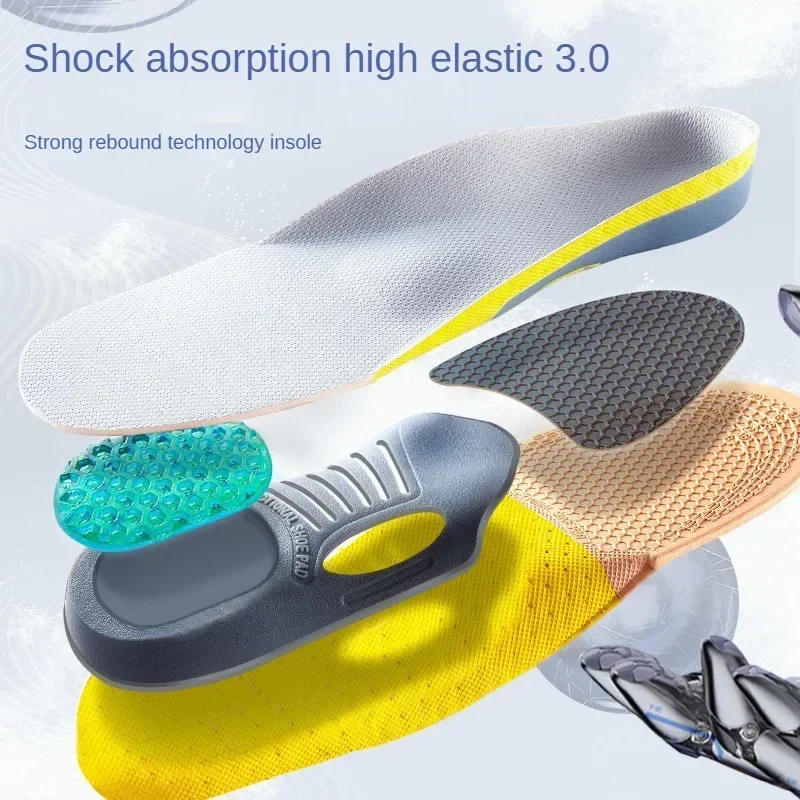 Orthotic Gel Insoles for Sneaker Orthopedic Flat Foot Cushion Insert Arch Support Pad Foot Pain-relieving Resistant Feet Cushion