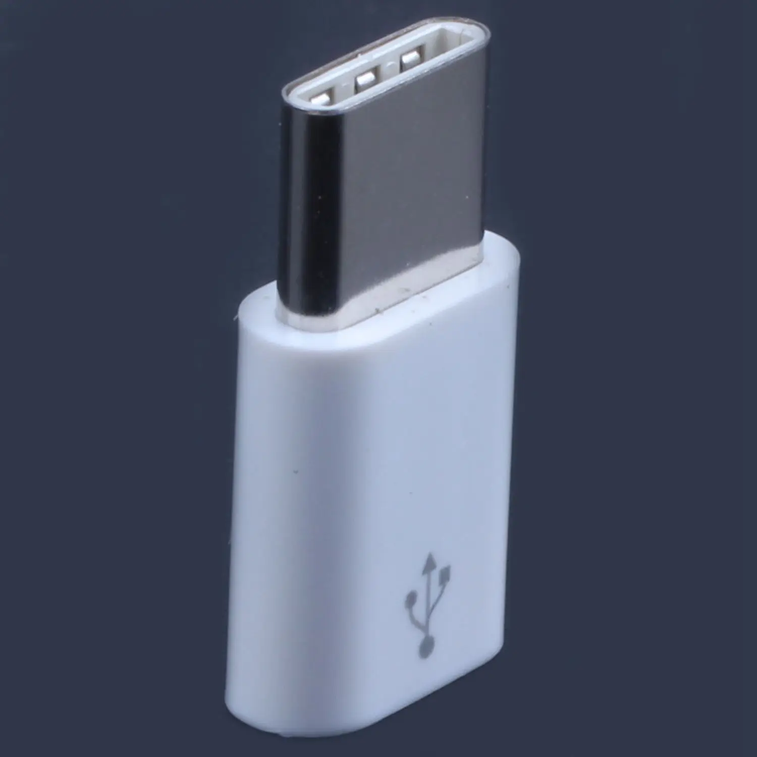 Universele Usb Type C 3.1 Mannelijke Naar Micro Usb 2.0 5 Pin Vrouwelijke Data Adapter:1Pc