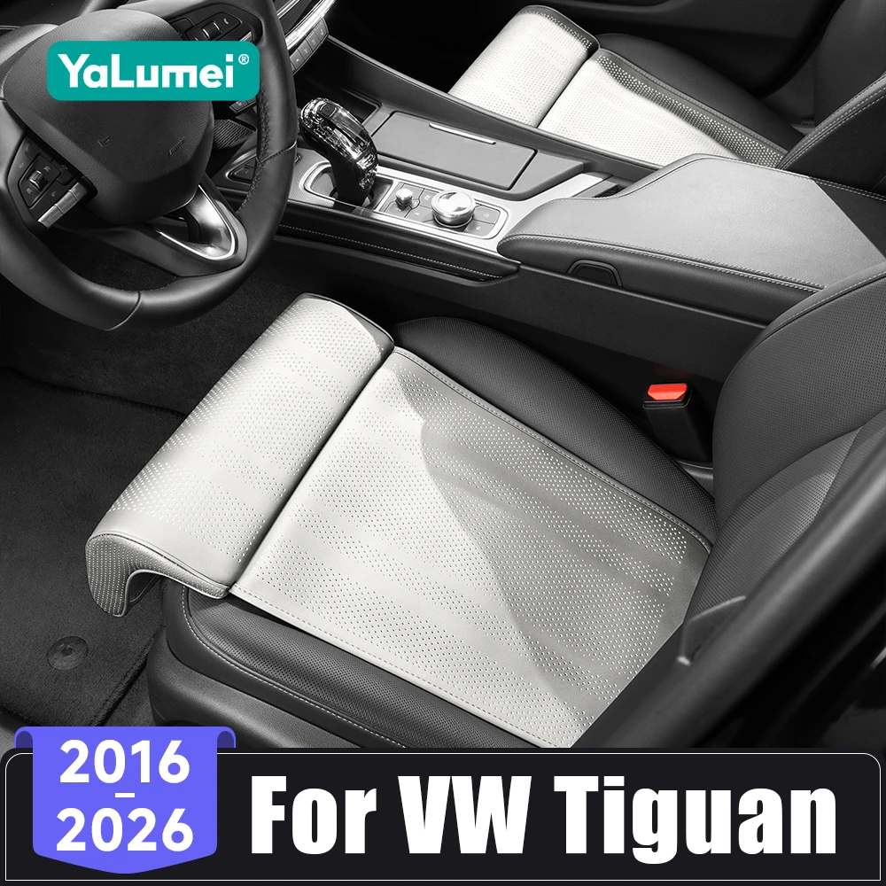 

For Volkswagen VW Tiguan MK2 R-Line 2016 2017 2018 2019 2020 2021 2022 2023 2024 2025 2026 Car Seat Breathable Leg Rest Cushion