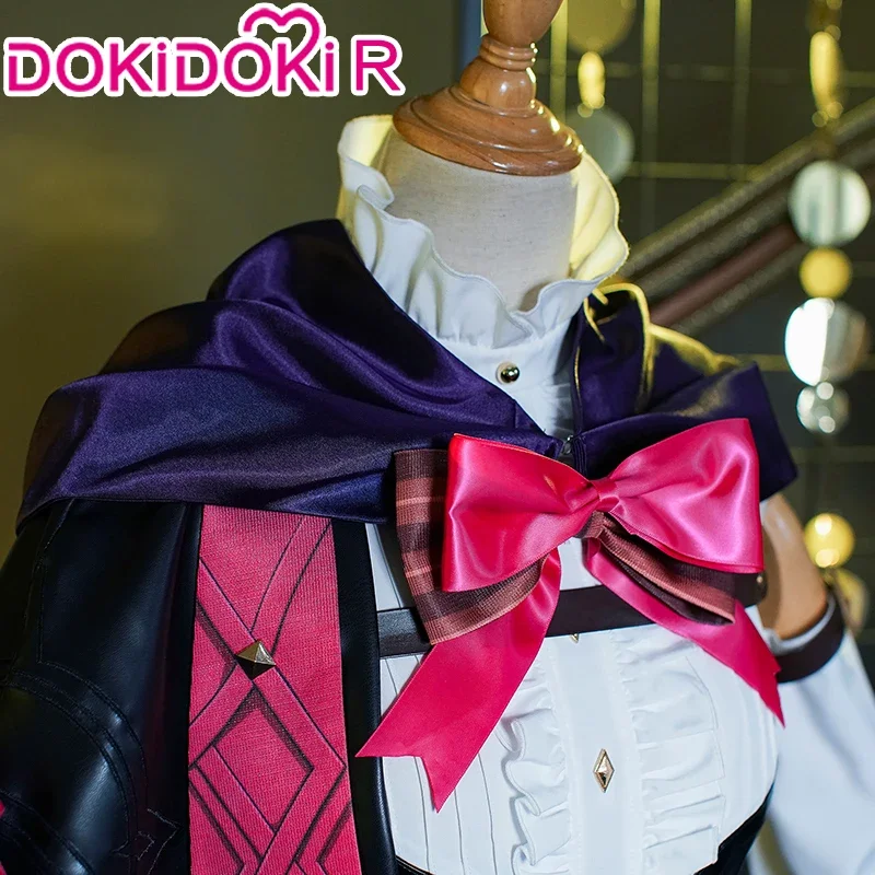 Disfraz de Lyney Genshin Impact【 XS-XXL, Cosplay de dokidoki-r Fontaine, mago Lyney, talla grande para Halloween