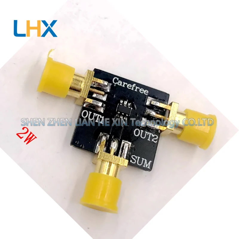 SP-2G1+ GPS microstrip dual power splitter module 1100-1700MHz SMA female head 1-split 2-GPS splitter