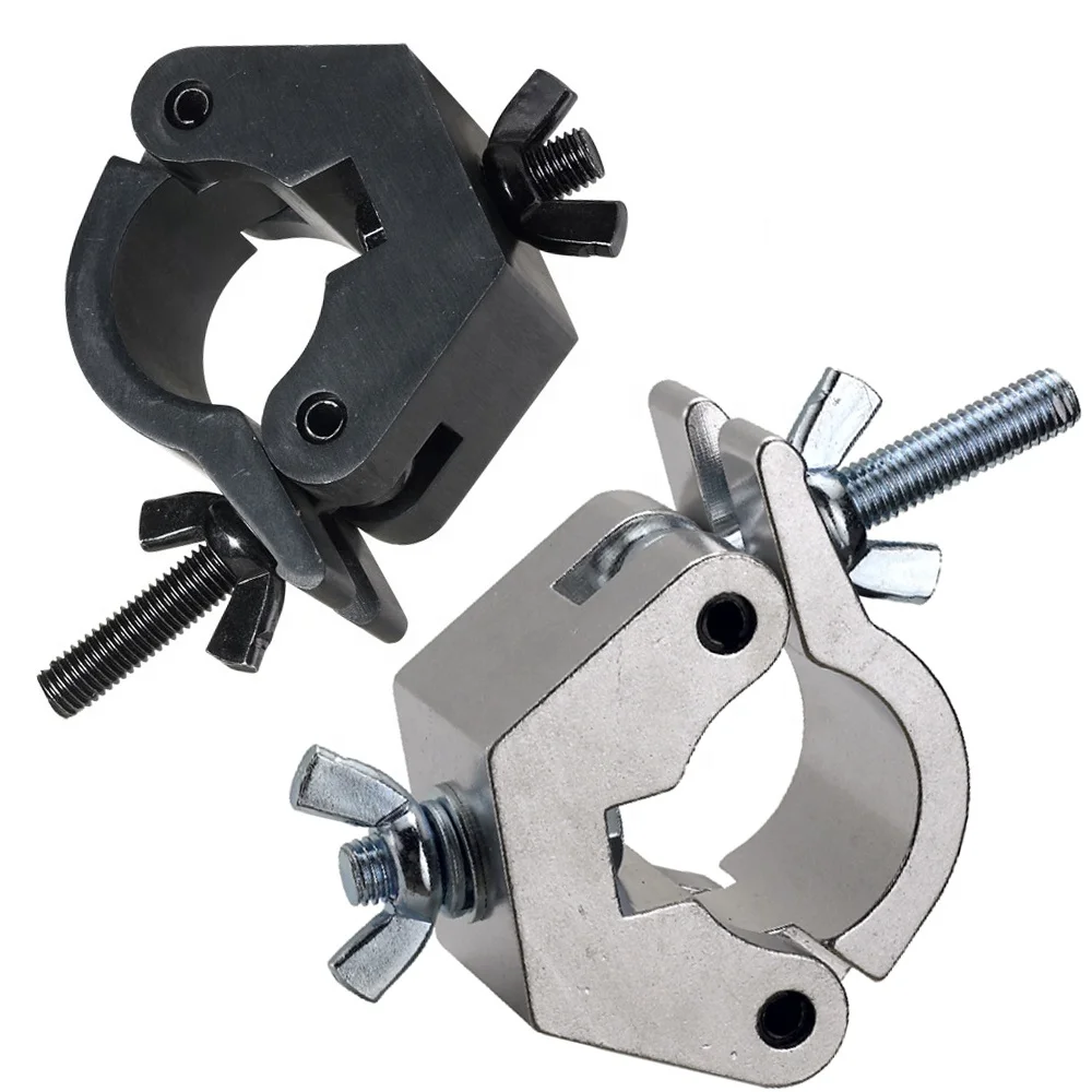 【Durable Using】2Inch Truss Clamp For Tube OD (48-52)mm Mega Half Coupler Clamp,Heavy  750KG Stage Light Clamp For DJ Moving
