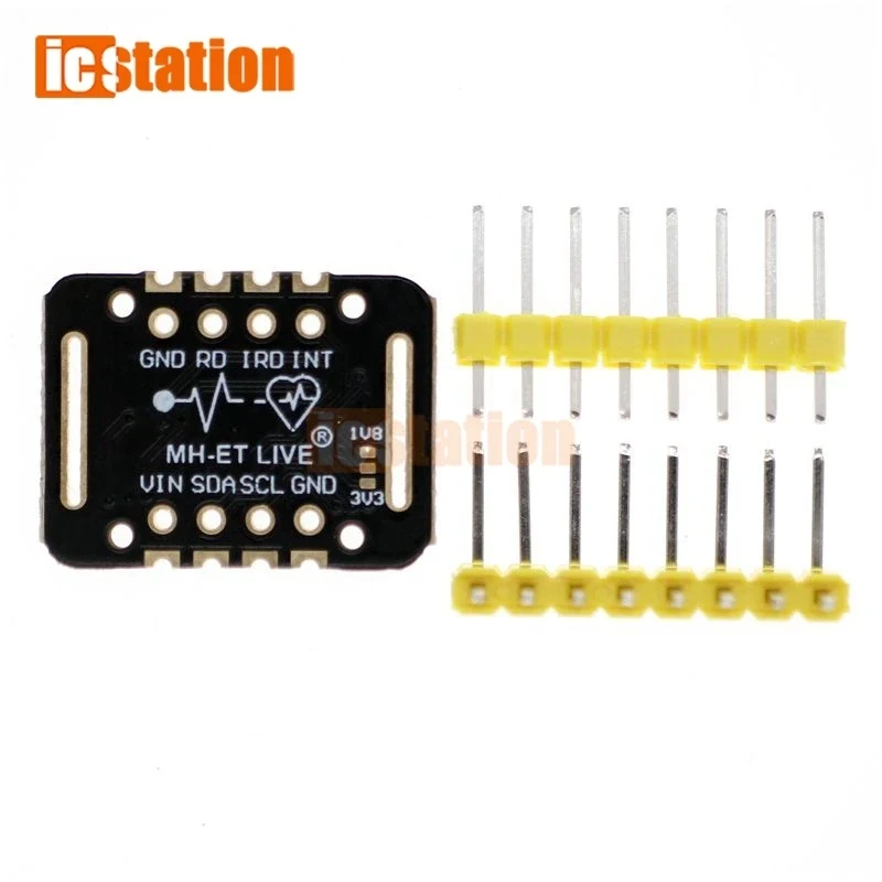 MAX30102 심박수 센서 모듈 펄스 감지 arduino STM32 용 혈액 산소 센서 농도 테스트 모듈