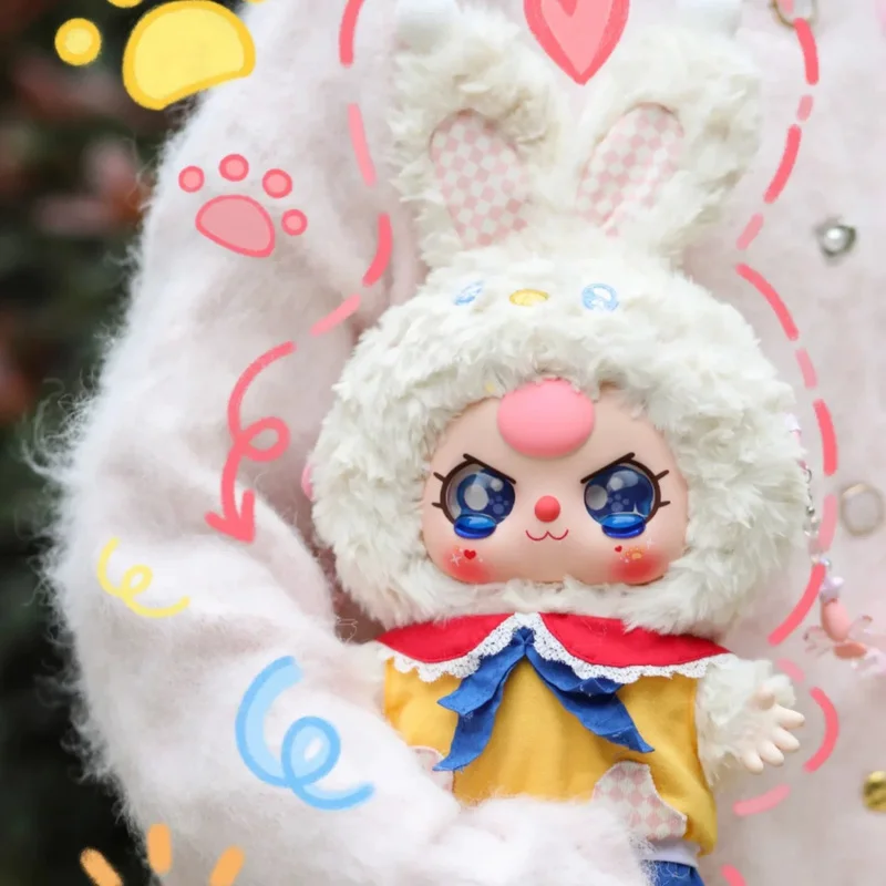 

Official Genuine Babythree Baby Three-Year-Old 400% Second-Generation Series Blind Box Trendy Play Cute Doll Gift