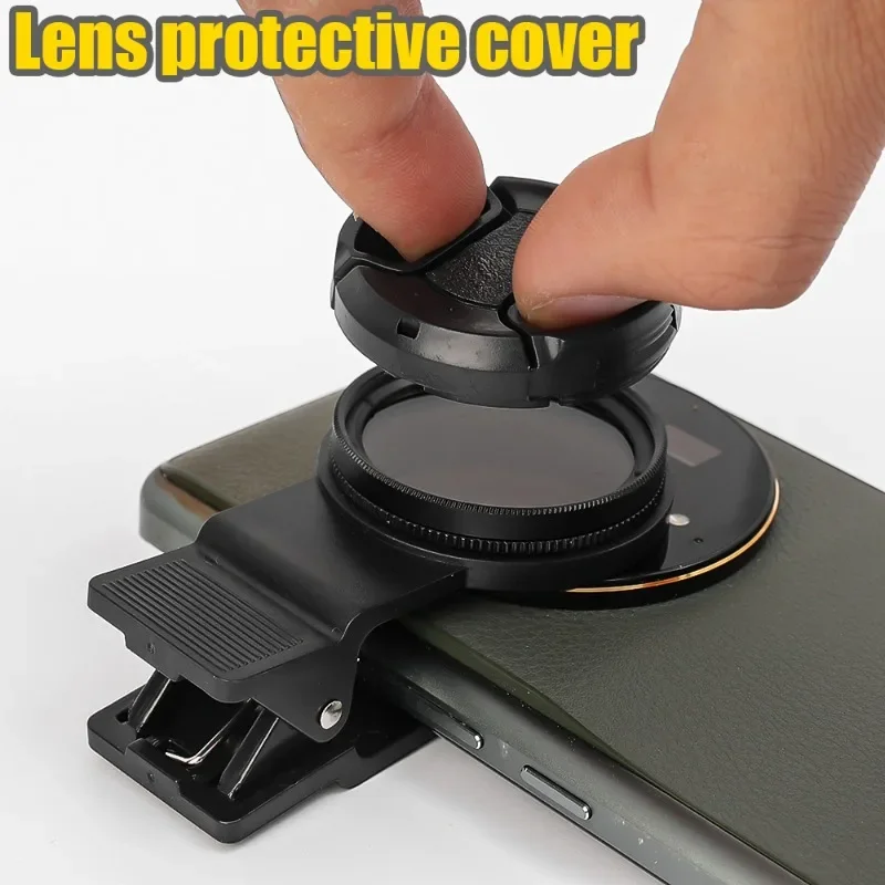 Professional 37mm CPL Polarizer Filter Circular Camera Clip Kit Universal Protable Phone Camera Lens Clip for iPhone Samsung