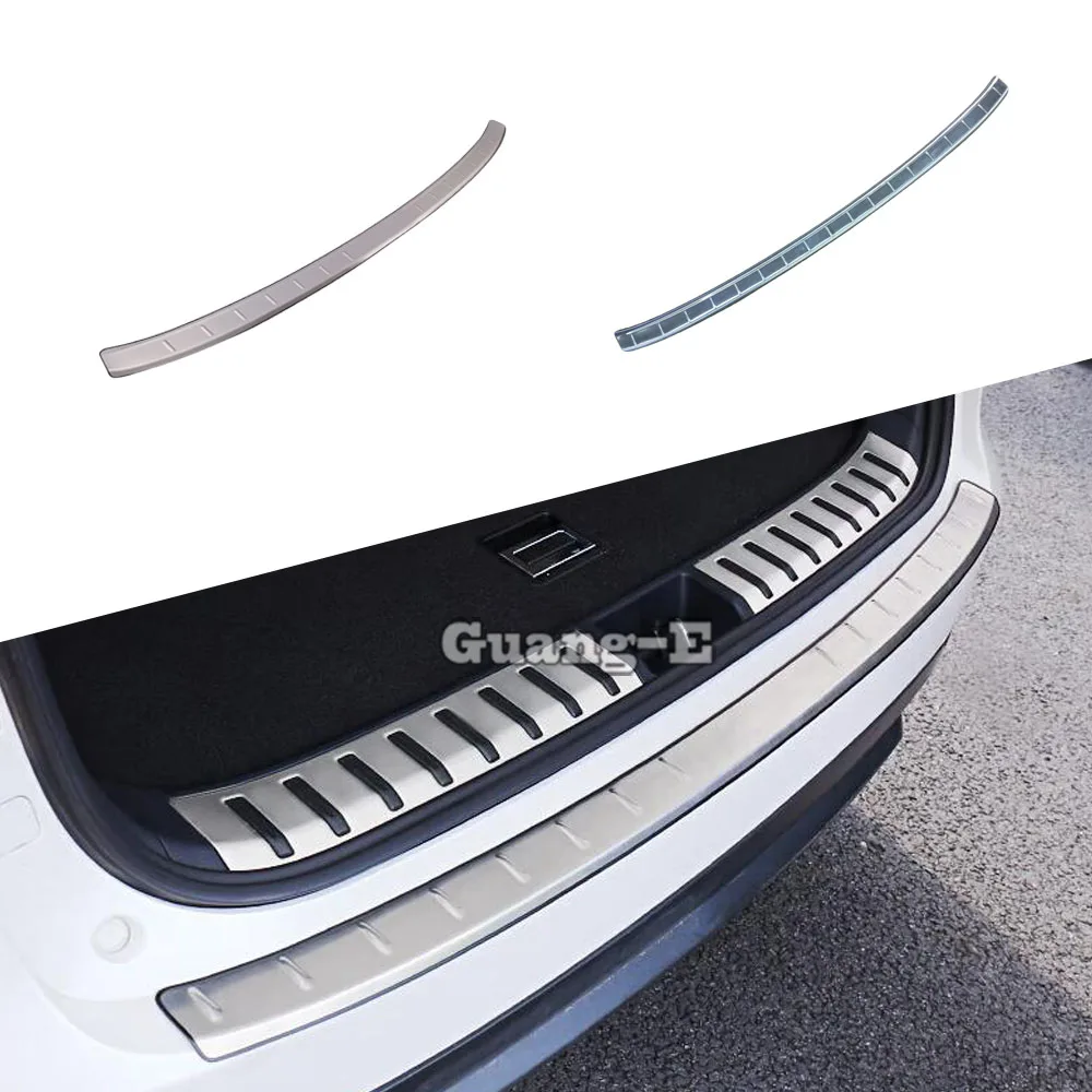 

For Lexus NX 200 200t 300h 2015 2016 2017 2018 2019 2020 2021 Car Stainless Steel Trunk Inner Guard Rear Bumper Trim Accessories