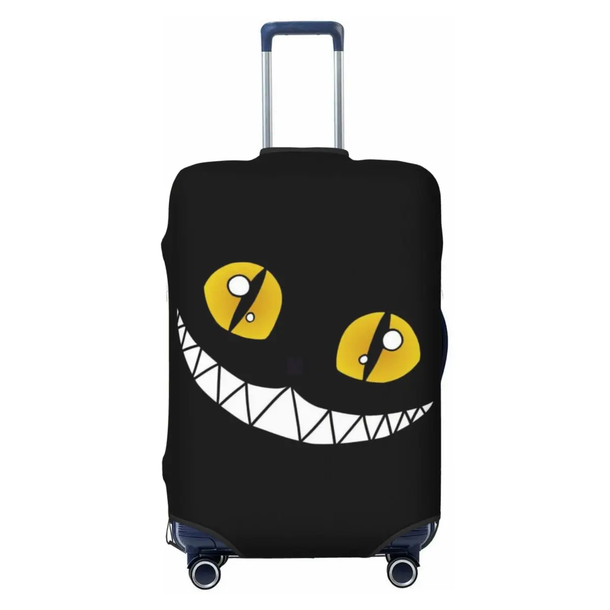 

Custom Cute Cheshires Anime Cats Smile Luggage Cover Protector Elastic Travel Suitcase Covers