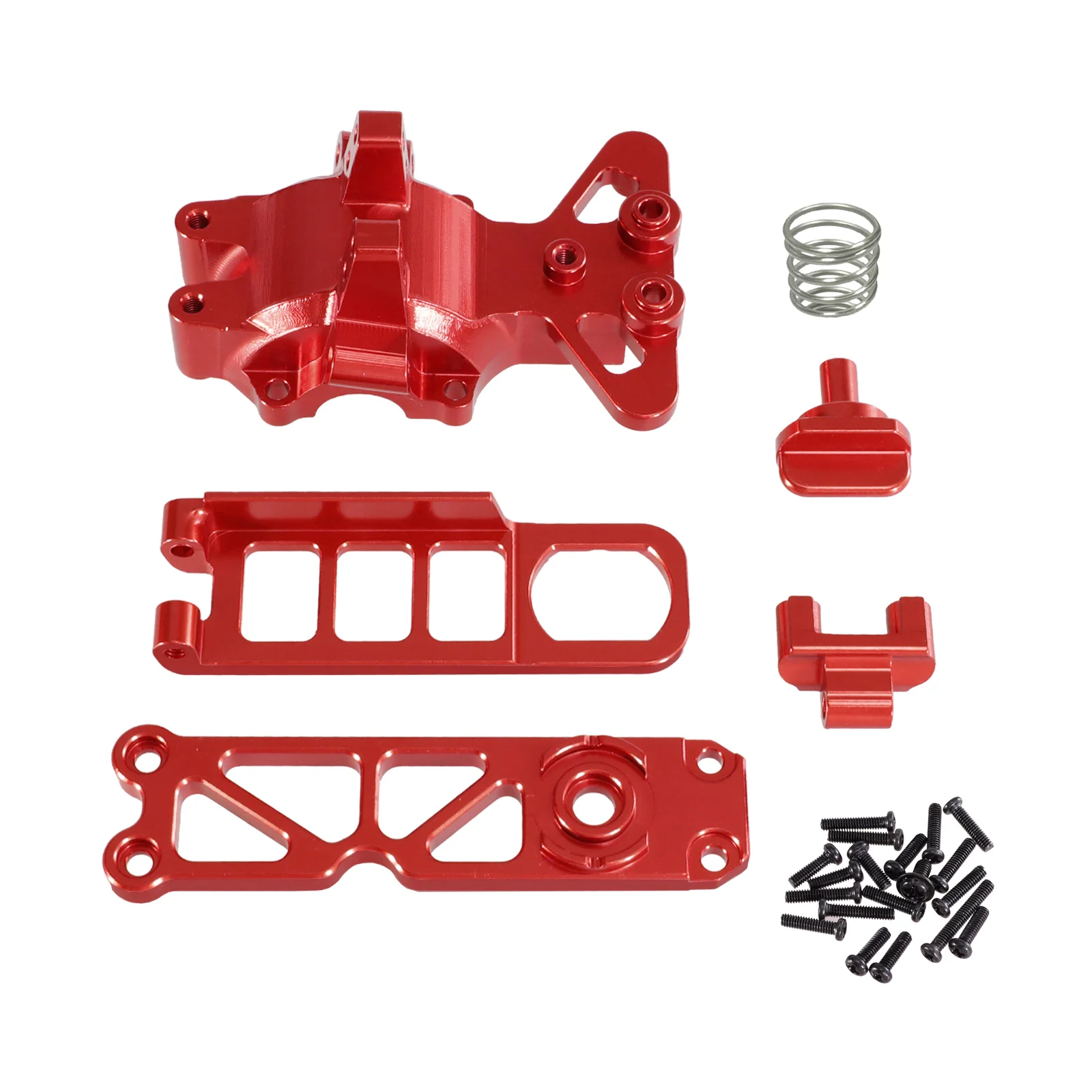 MJX Hyper Go 16207 16208 16209 16210 H16 RC Auto Metalen Stuurbeker Bovenste Onderste Swing Arm Set Shock Tower Beugel Upgrade Onderdelen