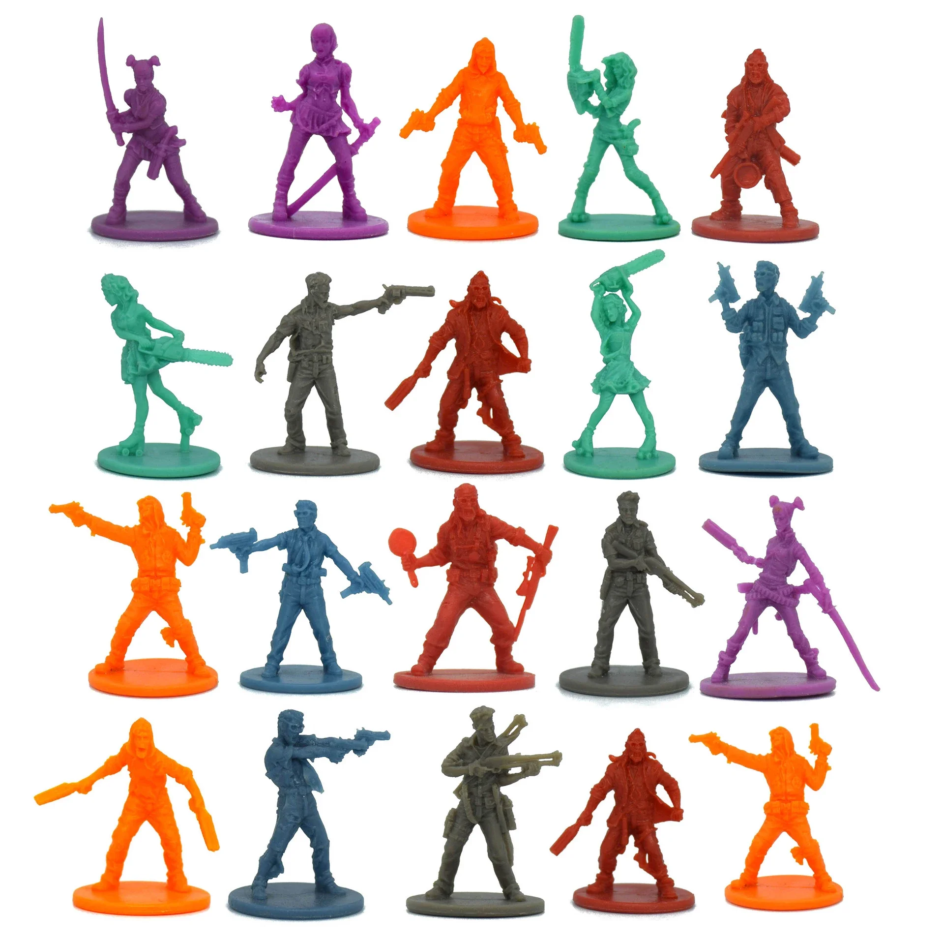 TRPG miniatures board game zombicide 2nd season herores survivors zombies figure KS expansion models