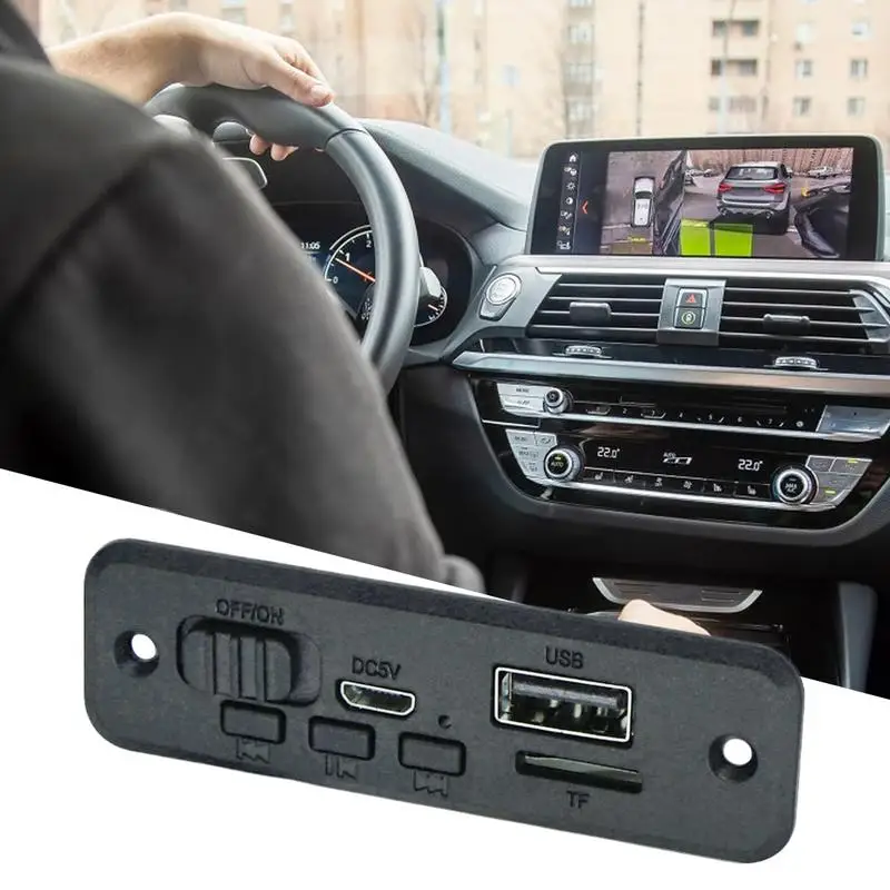 Car Amplifier Board Car Stereo Amp Radio Accessories Speaker Sound System Voice Enhancer For Men Women Marine Motorcycle