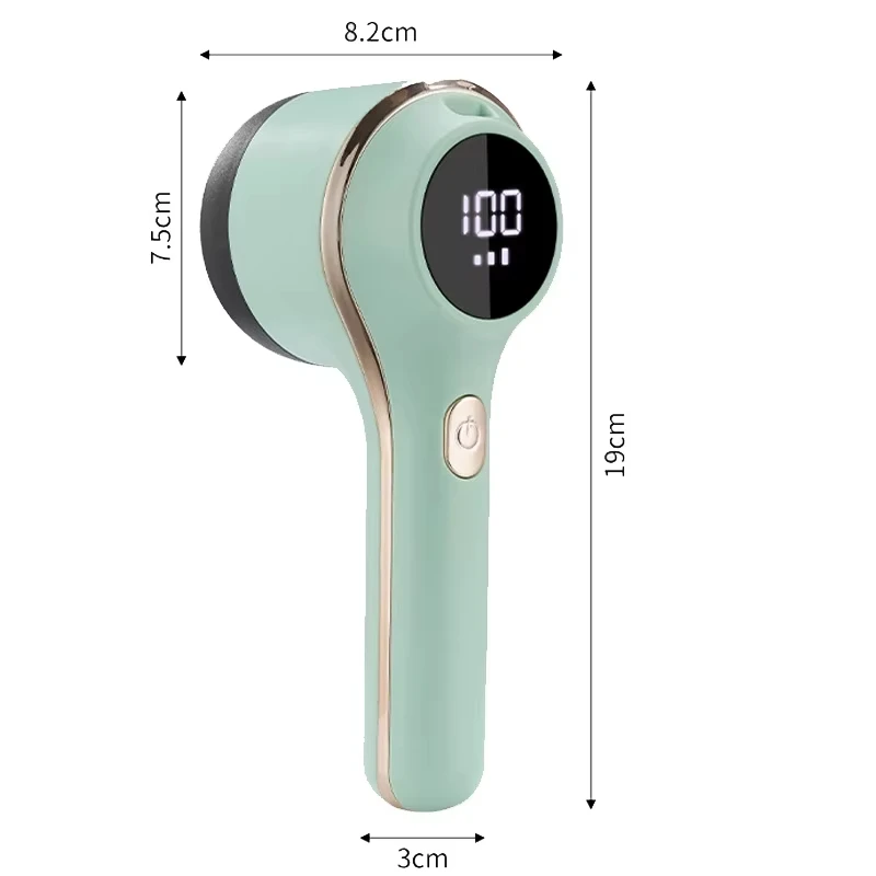 Xiaomi Electric Lint Remover Shaver with LED Digital Display Sweater Couch Fabric Pill Shaver for Sweater Couch Clothes