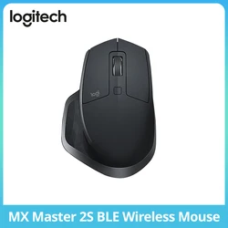 Logitech MX Master 2S BLE mysz bezprzewodowa biurowa mysz LED bateria Usb zapasowa nowość akcesoria komputerowe akumulator ergonomiczny