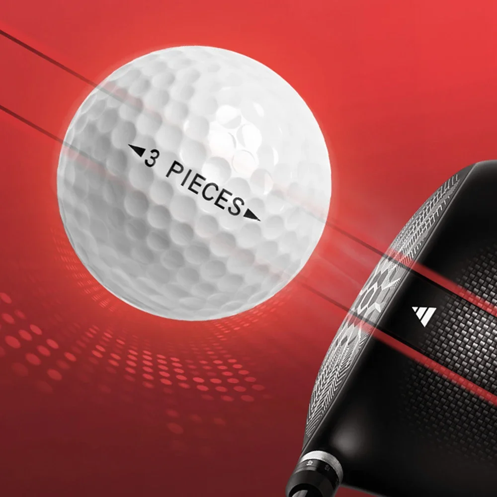 Bolas de golfe premium oficiais de 3 camadas PGM para treinamento de performance de competição para tiros retos a distância Design de golfe para esportes
