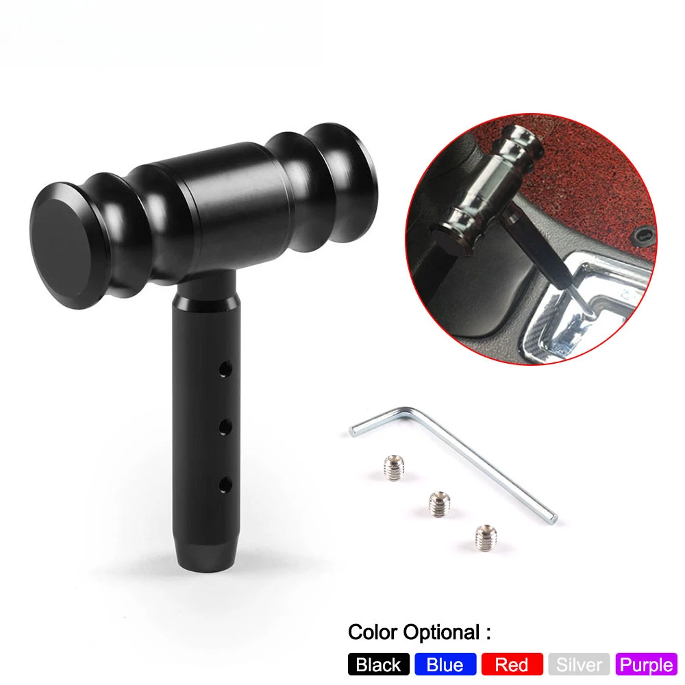 

Универсальная ручка переключения передач в авиационном стиле — алюминиевый джойстик для механических и автоматических коробок передач автомобиля/грузовика/внедорожника