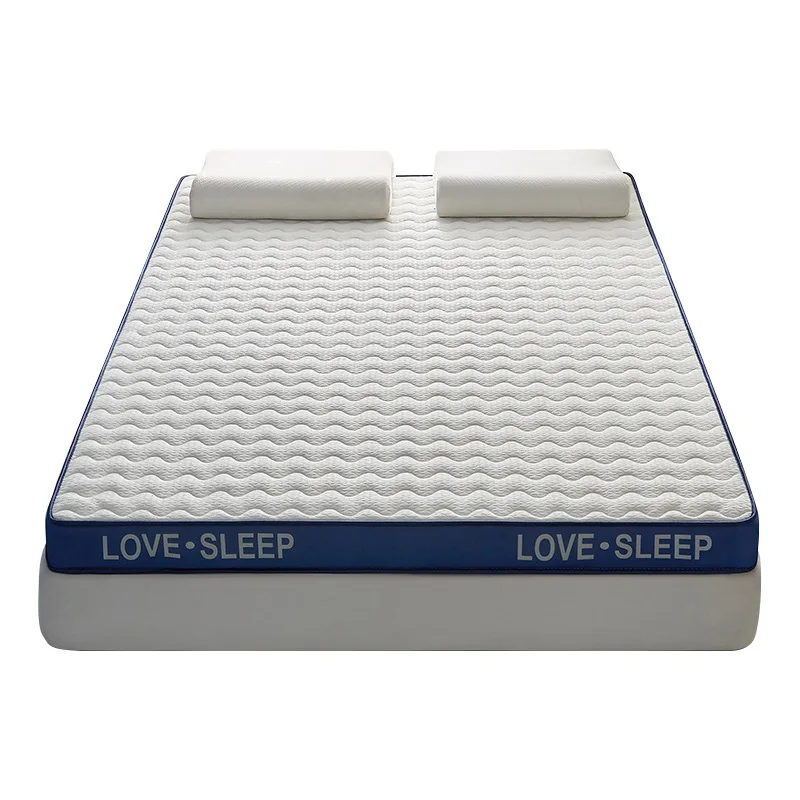

Custom Single and Double Latex Mattress Home Cushioned Thickened Memory Cotton Bed Mat for Student Dormitory Tatami