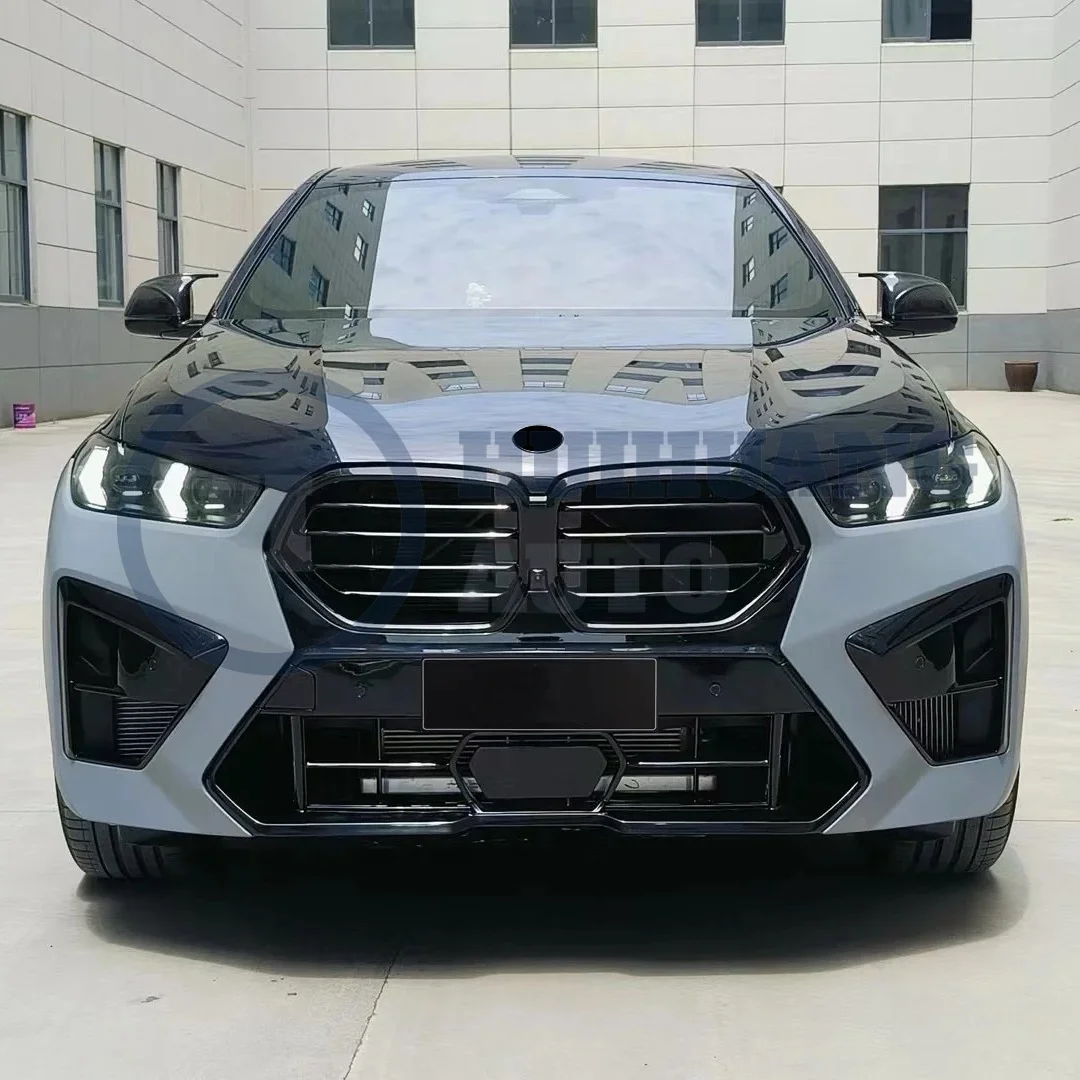 Durable High Quality Auto Parts Bodykit for  X6 G06 LCI 2023-2025 Facelift to 2023 G06 LCI X6M Style Decoration Front Bumper